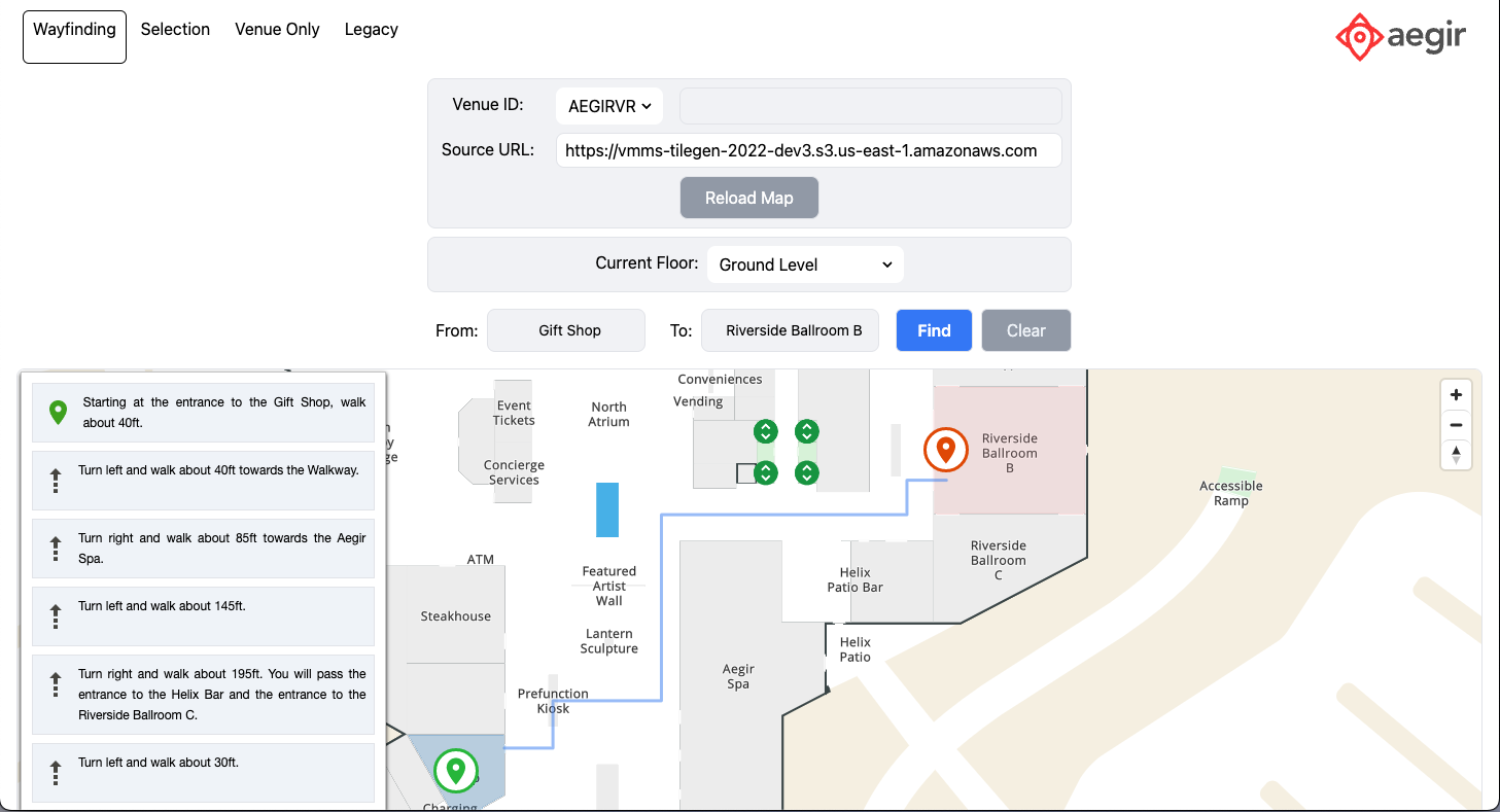 example wayfinding map image of example wayfinding map